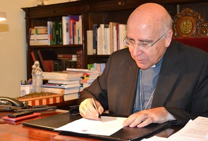 La Matriz se suma a los apoyos al obispo de Huelva