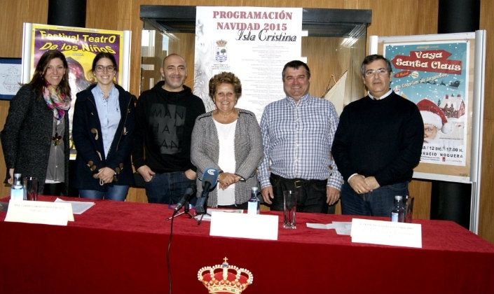 Las numerosas actividades navideñas programadas en Isla Cristina comenzarán el próximo martes