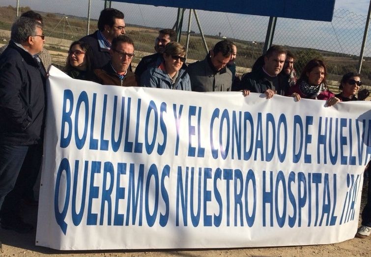 UP-IU insiste en la necesidad de construir el hospital comarcal en Bollullos del Condado