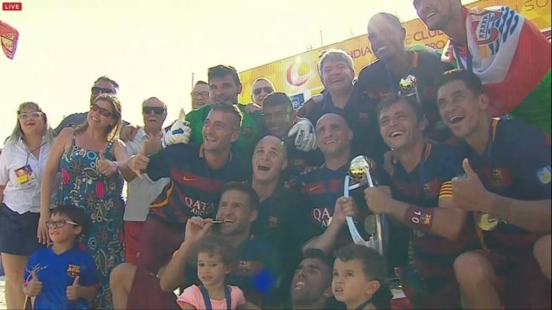 Dani Pajón conquista con el FC Barcelona el Mundialito ante el Vasco de Gama