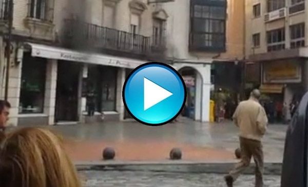 Sale ardiendo la cocina de La Plazuela, antiguo Ambigú, en la plaza de las Monjas