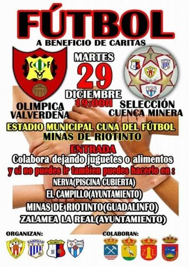 La Olímpica se mide a una Selección de la Cuenca Minera a beneficio de Cáritas