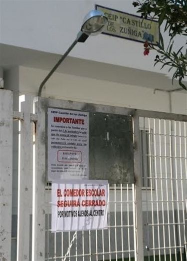 La Junta despide a la empresa que da el servicio de comedor en 17 centros escolares por sus 'deficiencias'