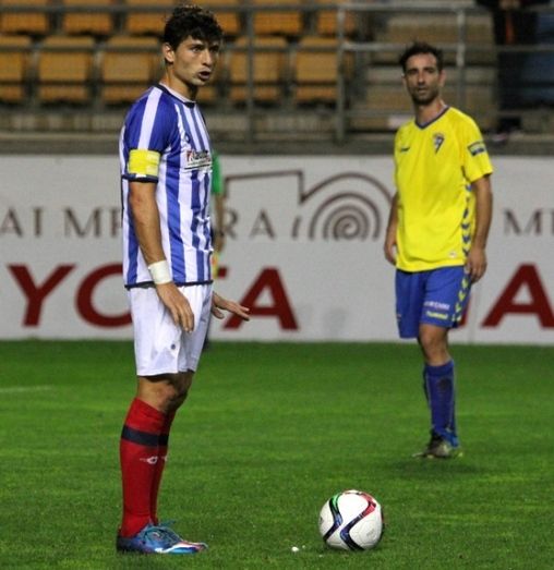 Jesús Vázquez: 'A mis compañeros les digo que es una pena que hayan llegado al Recre en esta situación'