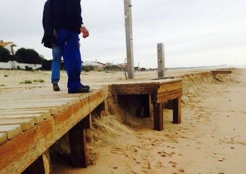 El Ayuntamiento de Punta Umbría solicita una actuación “urgente” en la playa de El Portil