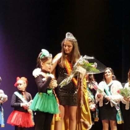 Andrea Gómez y Ángela Aponte, reinas del Carnaval de Cartaya