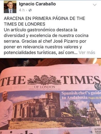 El runrún: Caraballo se lía con The Times