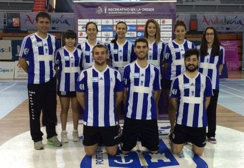 Debut de María Díaz en el cómodo triunfo del IES La Orden ante el CB Pitius (5-2)
