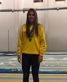 Rosa Flores, subcampeona en triple, única medallista onubense en el Andaluz Absoluto
