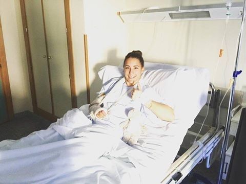 Sara Serrat realista: 'No cuento con volver a jugar esta temporada'