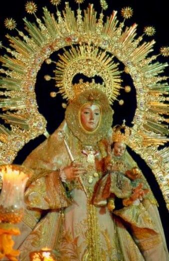 La Hermandad del Valle de Sevilla visita a la de La Palma por su coronación canónica