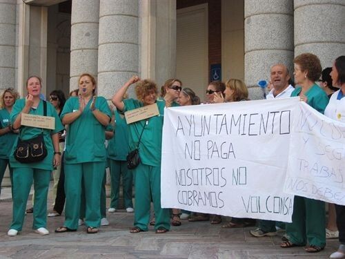 Las trabajadoras de Soldene y Volconsa dejan las protestas tras el pago de las nóminas atrasadas