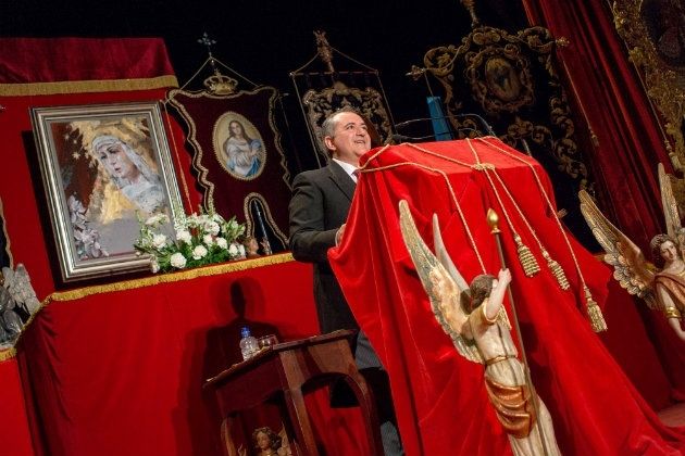 Norberto Javier pregona con brillantez la Semana Santa de Ayamonte