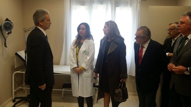 Inaugurado el nuevo centro de salud de Escacena, que triplica la superficie e incrementa las consultas