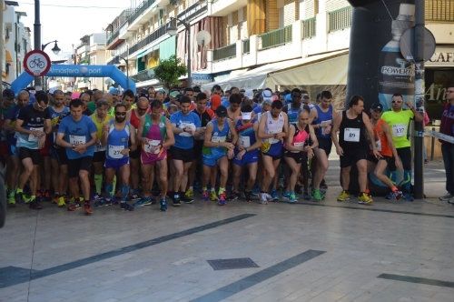 Adrián Andivia y Lidia Rodríguez repiten victoria en la Media Maratón 'Ciudad de Punta Umbría'