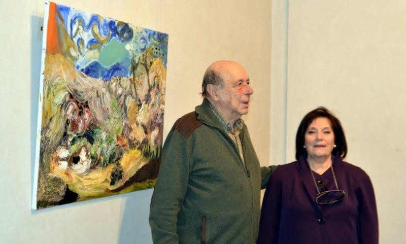 Valentía de Carmen Redondo en los óleos que expone en Fundación Caja Rural del Sur