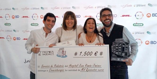 Premio 'Hospital Optimista' para la Unidad de Pediatría de Huelva