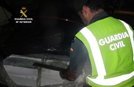La Guardia Civil interviene en Ayamonte 312 kilos de merluza de talla no reglamentaria