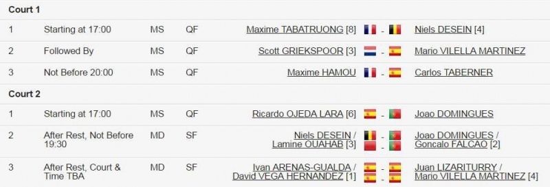 La Copa del Rey alcanza con una buena entrada la ronda de cuartos individuales y las semifinales de dobles