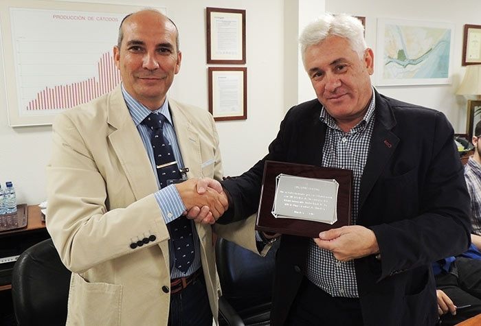 Atlantic Copper, reconocida por su labor en la formación de jóvenes ingenieros