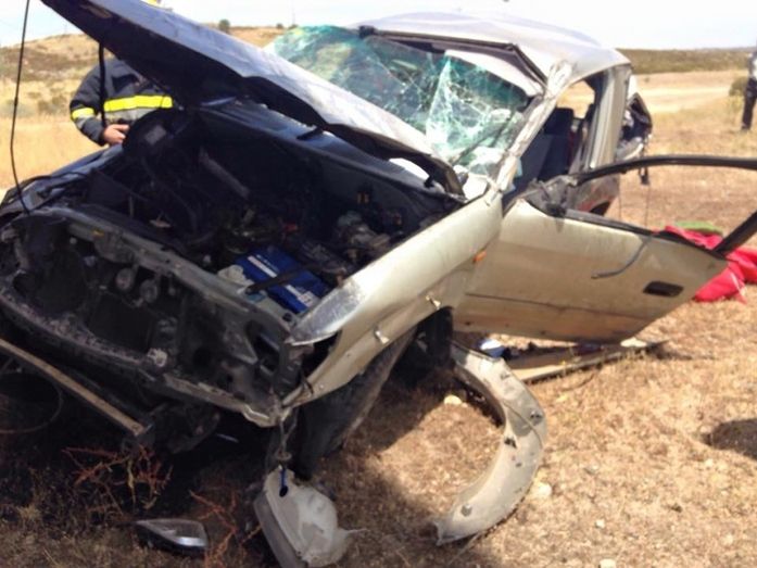 Dos personas heridas tras caer con su coche desde el puente entre Ayamonte y Portugal
