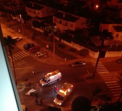 Fallece un joven de 27 años tras caer de su motocicleta en Lepe