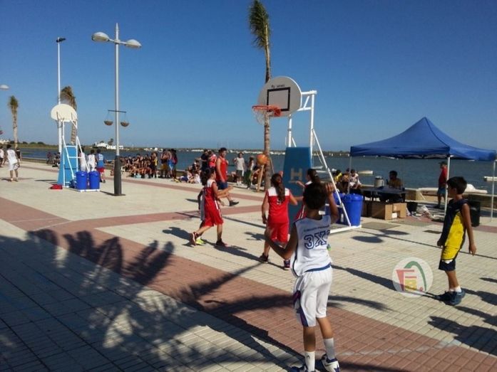 El Rompido y Punta Umbría abren este fin de semana los circuitos de 3x3 de baloncesto y voley playa