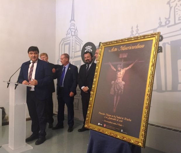 Una imagen del Cristo de la Misericordia protagoniza el cartel de la Procesión Magna del próximo 17 de septiembre