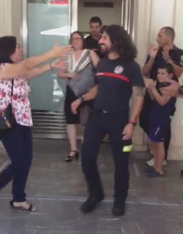 El Sindicato de Bomberos denuncia que la mutua Asepeyo se negó a asistir al expedientado Evaristo Pérez