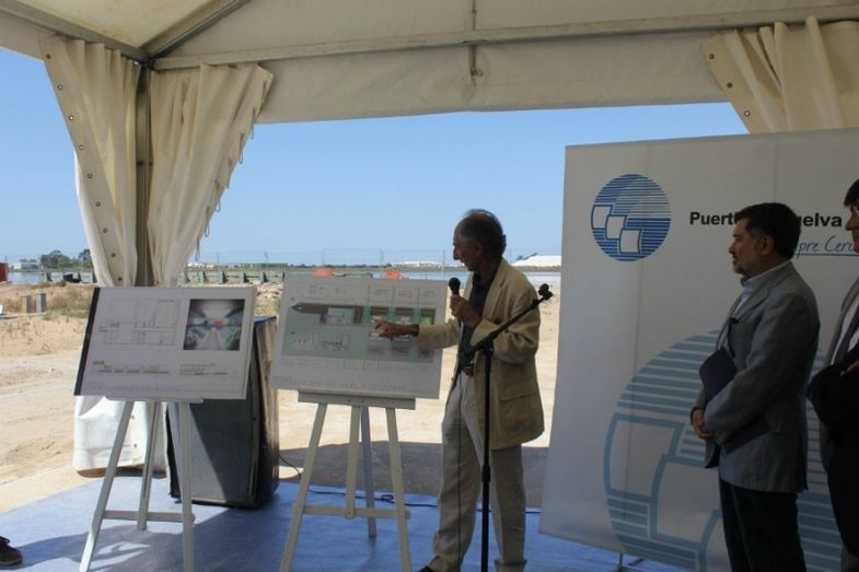 El Puerto de Huelva comienza la ejecución de la nueva lonja con una inversión de 6,9 millones de euros