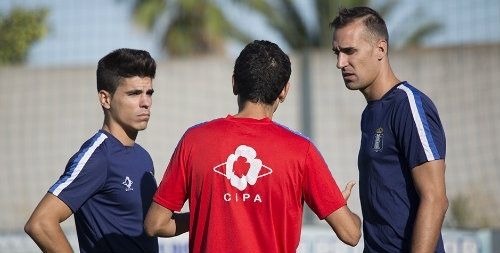 Luzardo y Cantero pasan el reconocimiento médico y ya entrenan con el Recre