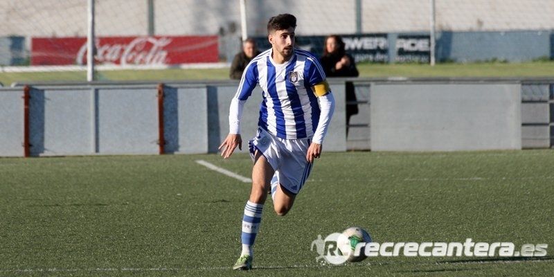 Antonio Vega, capitán del juvenil del Recre, cedido a la Olímpica