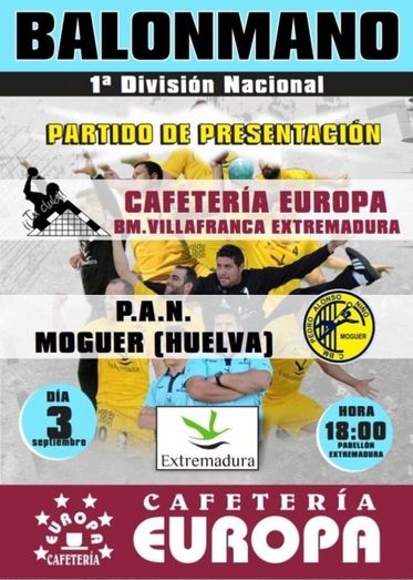 El PAN Moguer afronta “con ganas de competir” su segundo amistoso de pretemporada en Villafranca