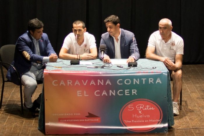 La caravana contra el cáncer llega este sábado a Ayamonte para fomentar hábitos saludables