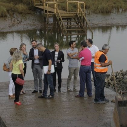 Una rampa de acceso a las marismas del Tinto facilitará el trabajo del Servicio de Control de Mosquitos