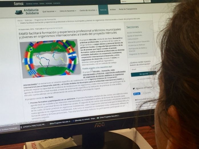 Diputación impulsa el proyecto Hércules de formación y empleo para jóvenes en organismos internacionales