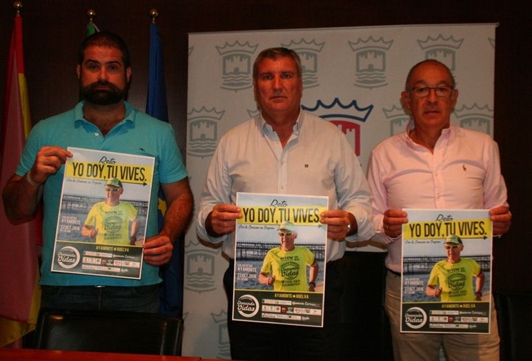 Cartaya se suma a la carrera solidaria por la donación de órganos de la Fundación Donando Vidas