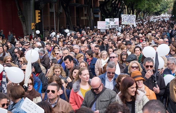 Más de 20.000 onubenses claman por una sanidad pública digna