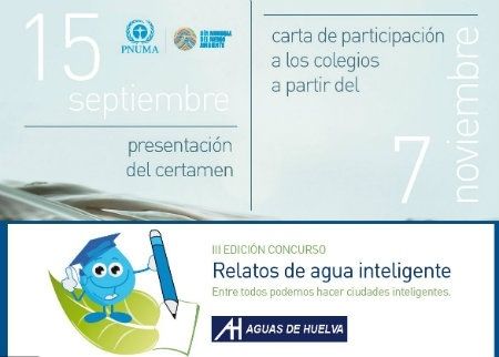 Aguas de Huelva convoca el III Certamen Literario 'Relatos de Agua Inteligente'