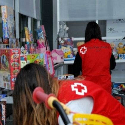 Cruz Roja Cartaya recoge juguetes para los niños en riesgo de exclusión social