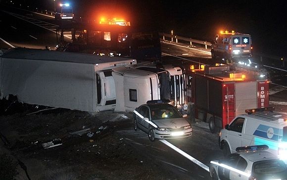 Se cumplen diez años del accidente que le costó la vida a cinco aficionados del Recre que iban al Bernabéu