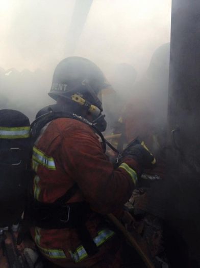 El Consorcio de Bomberos interviene en la extinción de un incendio en Cañaveral de León