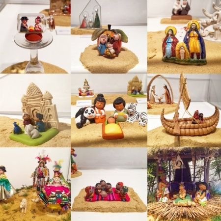La Sala de la Provincia acoge una exposición de escenas de Belenes de cuarenta países y culturas del mundo