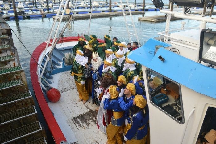 Los Reyes Magos vuelven a Punta Umbría por mar