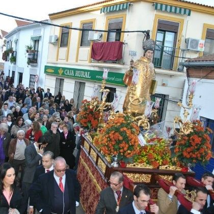 Zalamea la Real celebra sus fiestas patronales en honor de San Vicente Mártir