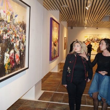 Ismael Lagares despliega una antología colorista de los estados de ánimo