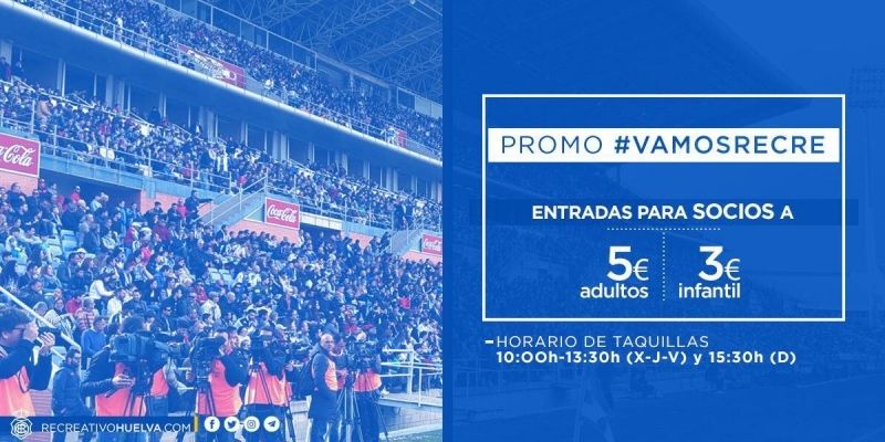Los socios podrán comprar entradas a cinco euros para el partido contra el Villanovense