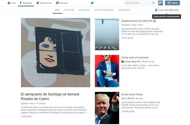 ¿Qué es ese rayo que ha aparecido en Twitter?
