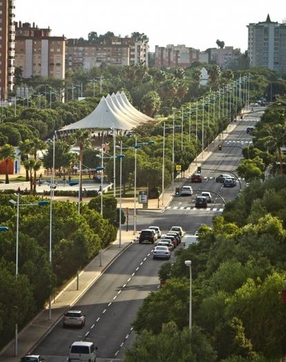 Las obras de asfaltado continuarán este viernes en la vía de acceso a la Facultad de Ciencias del Trabajo