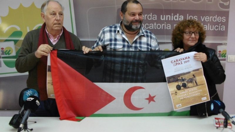 Izquierda Unida recoge alimentos y material humanitario para el pueblo saharaui refugiado en los campos de Tinduf